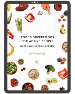 top 10 superfoods for active people ebook cover