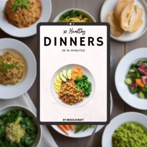 30 healthy dinners ebook cover alternative