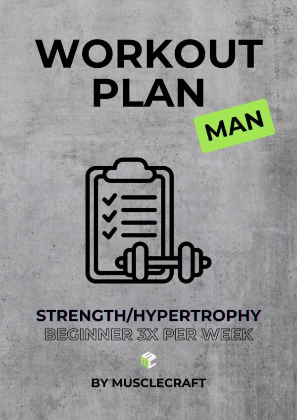 Beginner Strength & Hypertrophy Workout Plan – 3 Days/Week - Image 2